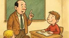 Vic: Učitelj vpraša Ivico za pregovor