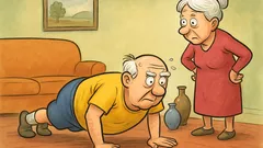 Vic: Dedek je mislil, da je predebel…