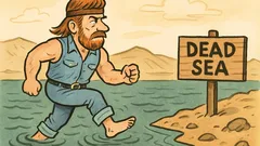 Vic: Zakaj je Mrtvo morje mrtvo?