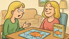 Vic: Ena blondinka reče: »Mislim, da sem genij«