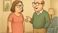 Vic: Mož reče ženi: »Draga, v očalih…«