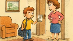 Vic: Jožek pride domov iz šole