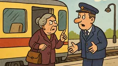 Vic: Vlak pripelje na končno postajo…