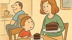 Vic: Mami, je ta torta za očija?