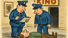 Vic: Dva policista prideta pred kino...