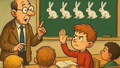 Vic: Učitelj matematike vpraša Štefeka o zajcih