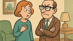 Vic: Mož reče ženi: Draga, v teh očalih…