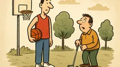 Vic: Ko si visok, vprašaj za minigolf