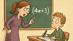 Vic: Učiteljica matematike: odstraniš oklepaj?