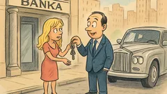 Vic: Plavolaska vstopi v banko v New Yorku