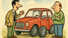 Vic: Tip mi prodaja avto s petimi kolesi