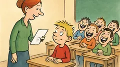 Vic: Učiteljica razglaša rezultate testa