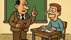 Vic: Profesor pravi: »Molčanje je izpit«