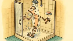 Vic: Koliko suhih ljudi v prho?