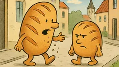 Vic: Po ulici hodita dva hleba kruha