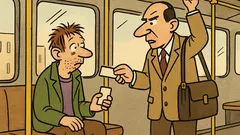 Vic: V tramvaju me je prosil za vozovnico
