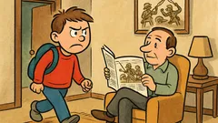 Vic: Sin pride iz šole jezen