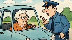 Vic: Policist ustavi 83-letnico zaradi hitrosti