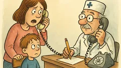 Vic: Pokliče ženska na urgenco ...