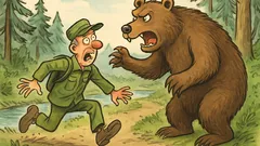 Vic: Hodi ateist po gozdu…