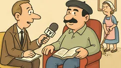 Vic: Novinar vpraša Muja, če je pesnik…