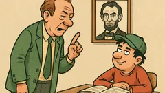 Vic: Učitelj reče Mujotu o Lincolnu…