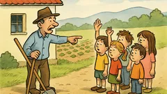 Vic: Stric vpraša, kdo okopava cvetačo?