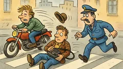 Vic: Pijan motorist zbije znanega žeparja