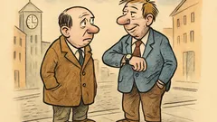 Vic: Kje imaš uro? Prehiteva mi...