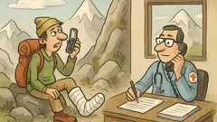 Vic: Telefonski klic na gorsko službo