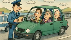 Vic: Policist ustavi avto na mostu...