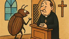 Vic: Pride hrošč k župniku: »Oče…«