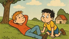 Vic: Pogovarjata se dva fanta med počitnicami