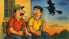 Vic: Poletna noč, Mujo vpraša o čarovnici