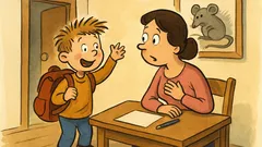 Vic: Pepček pride iz šole z enko