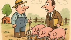 Vic: Na kmetijo pride obiskovalec…