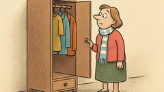 Vic: Ko odpreš omaro, šal še prav