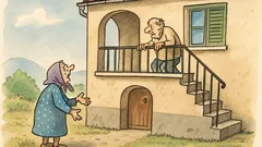 Vic: Teta na Cetinju sprašuje o stopnicah