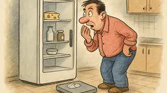 Vic: V hladilnik kličeš, tehtnica odgovori