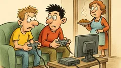 Vic: Študent pride domov, igra PlayStation…