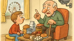 Vic: Dedek se spominja, ko sem bil majhen...