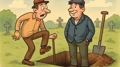 Vic: Haso: Z eno nogo v grobu...