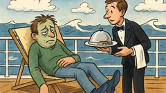 Vic: Med razburkano plovbo čez Atlantik...