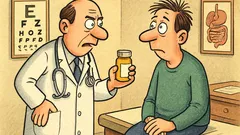 Vic: Zdravnik pacientu: potrebujete popoln mir!