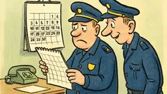 Vic: Policist na silvestrovo gleda nov koledar