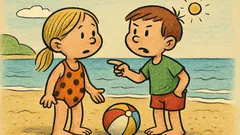 Vic: Te je mamica rodila na plaži?