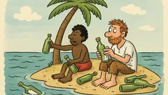 Vic: Na samotnem otoku Robinson in Petek