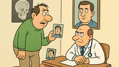 Vic: Mujo pride k zdravniku: »Glava me boli!«