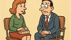 Vic: Ženska vpraša: »Ste živčni?«