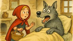 Vic: Rdeča kapica obišče babico v Dalmaciji